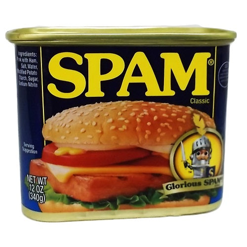 spam 12oz classic -- 8 per case