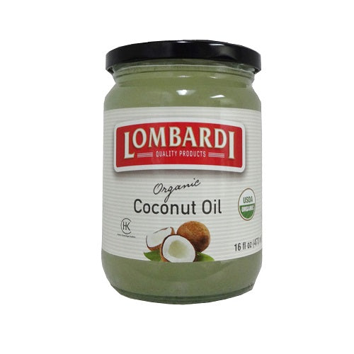 lombardi x virgin org coconut oil 15.2oz -- 6 per case