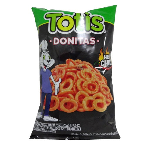 totis donitas 1.76oz hot chili -- 24 per case