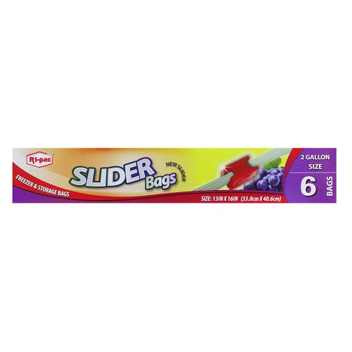 ri- pac slider bags 2gl 6ct -- 24 per case
