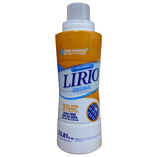 lirio liq detergent 1 ltr natural -- 12 per case