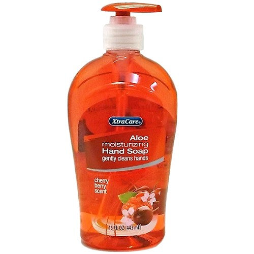 xtra care hand soap 15oz cherry berry -- 12 per case