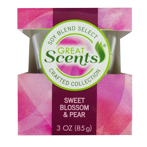 g.s scented candle 3oz sweet blosso -- 12 per case