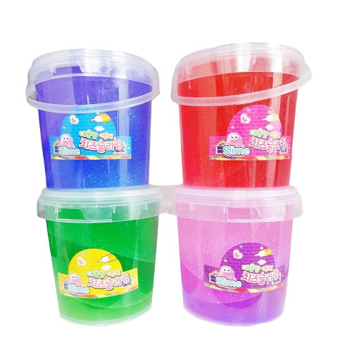 toy slime crystal in bucket 1000g asst c -- 12 per case
