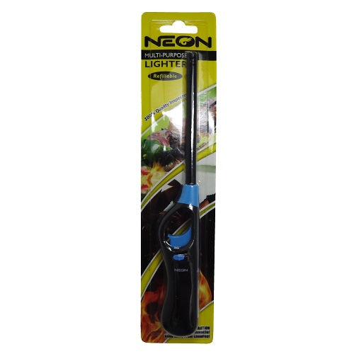 neon bbq lighter refillable -- 72 per case