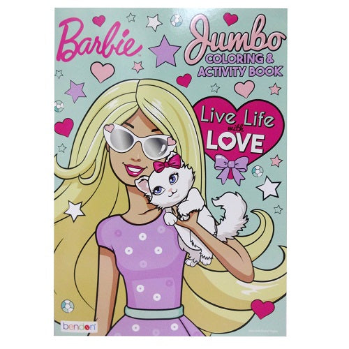 coloring activity book barbie -- 36 per case