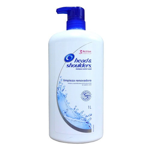 h s shamp 1 ltr w- pump revitalizing -- 9 per case