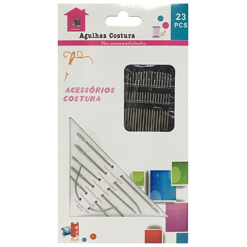 sewing needles set 23pc -- 24 per box