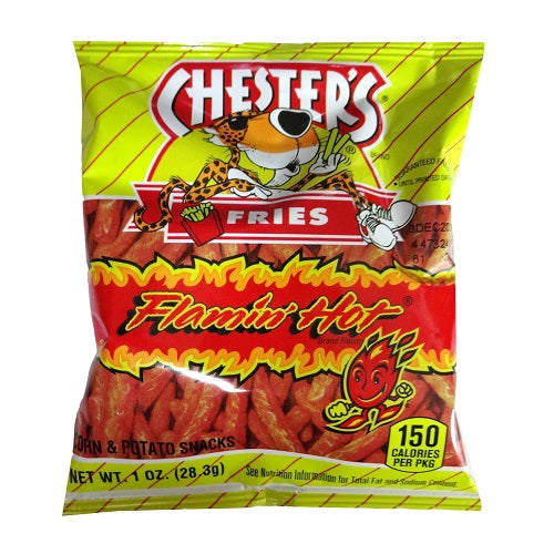 lays chester fries flaming hot 1oz -- 50 per case
