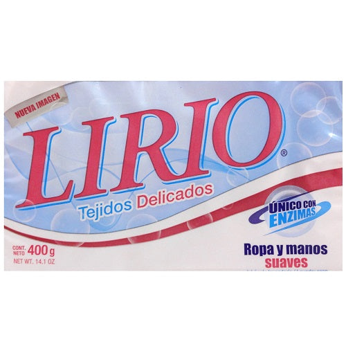 lirio laundry soap 400g pink -- 25 per case
