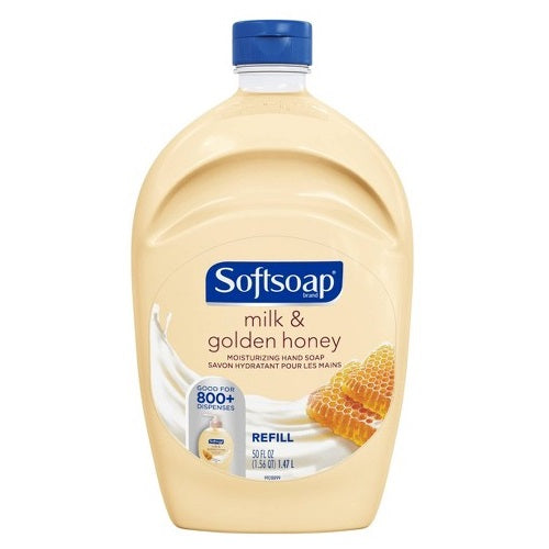 softsoap hand soap 50oz milk golden hn -- 6 per case
