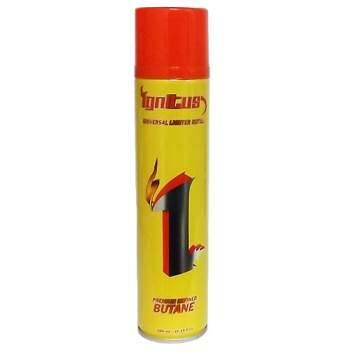 ignitus butane lighter refill 300ml -- 12 per box