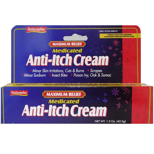 anti- itch cream medicated 1.5oz -- 24 per case