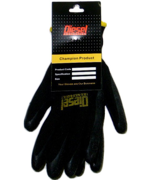 diesel work gloves small -- 12 per box