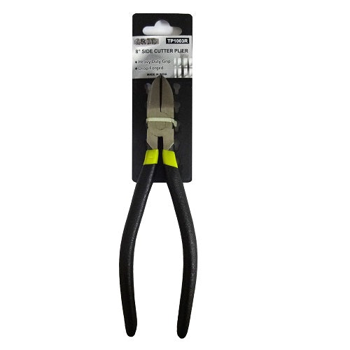 plier 8in side cutter heavy duty grip -- 6 per box