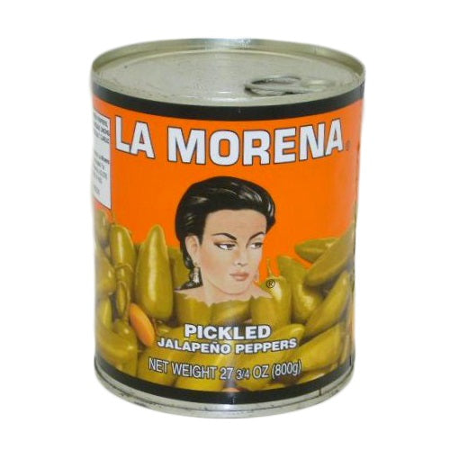 la morena whole jalape os 28.2oz -- 12 per case