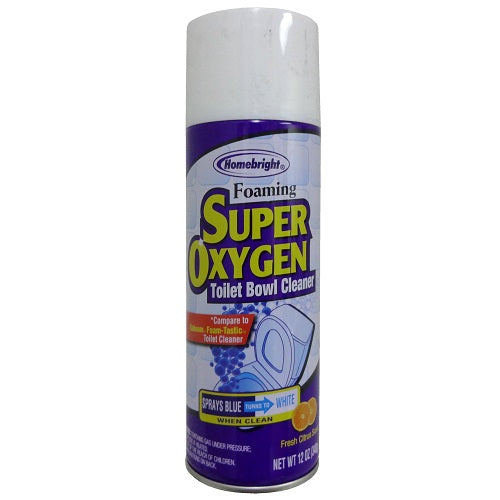 h.b toilet bowl cleaner 12oz super oxyge -- 12 per case