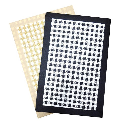 placemats 30x45cm w- edge asst -- 24 per box