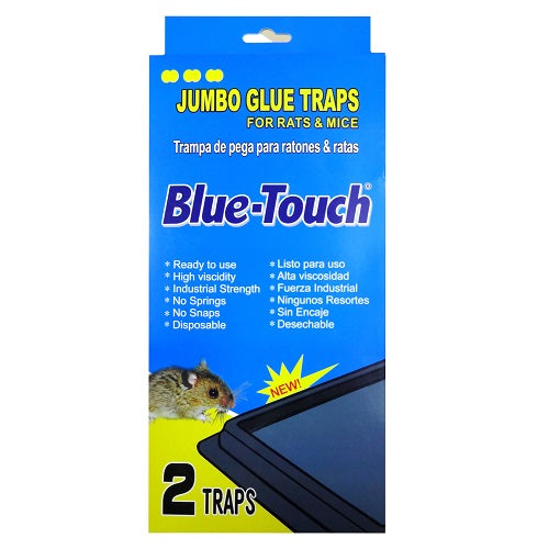 blue- touch glue traps 2pk jumbo -- 24 per box