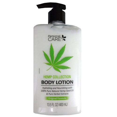 p.c body lotion 13.5oz hemp original for -- 12 per case