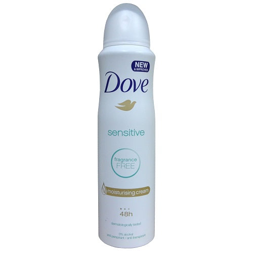 dove anti- persp 150ml sensitive -- 12 per case
