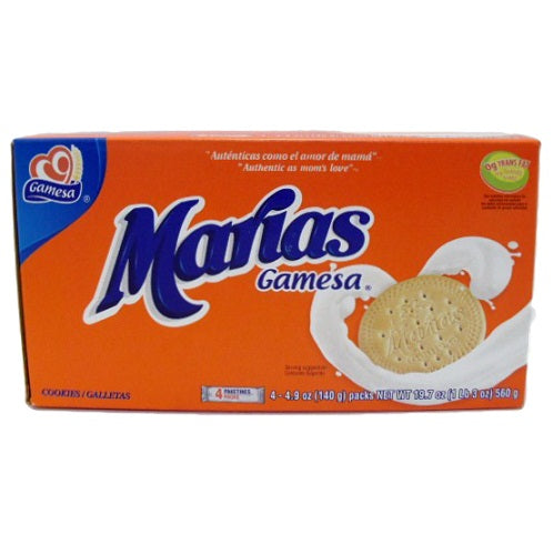 gamesa marias cookies in box 19.7oz -- 12 per case