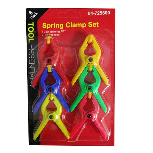 spring clamp set 6pk 2 -- 12 per box