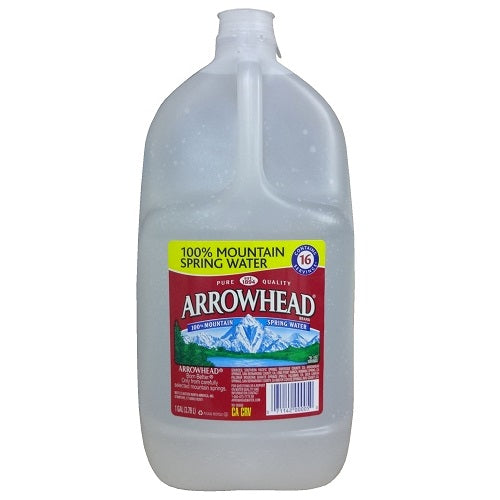 arrowhead mouintan spring water 1 gl -- 6 per case