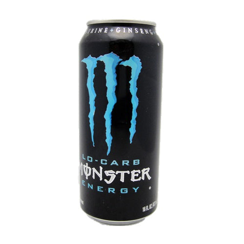 monster energy drink 16oz blue -- 24 per case