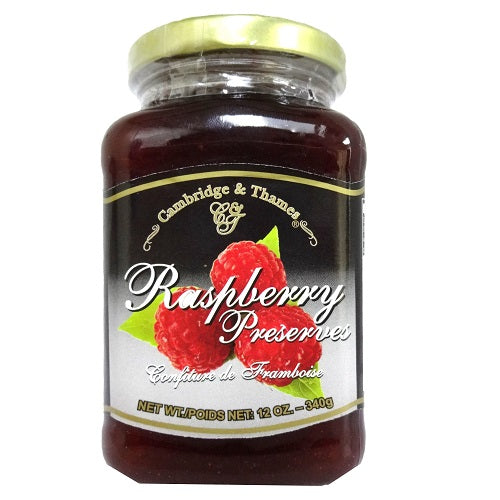 c t raspberry preserves 12oz -- 12 per case