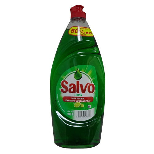 salvo dish liq 900ml limon -- 12 per case