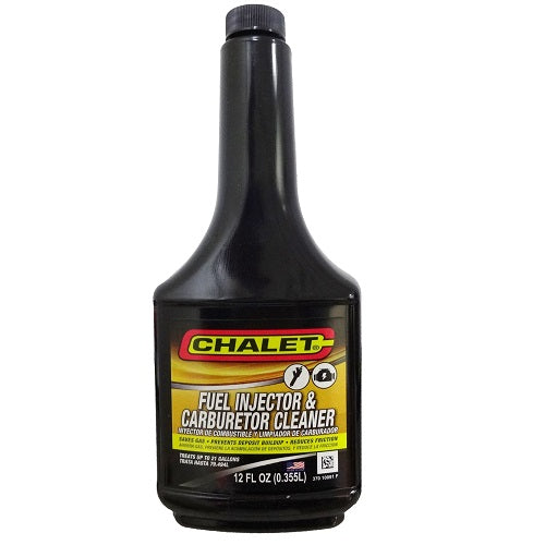 chalet fuel inject carb cleaner 12oz -- 12 per case