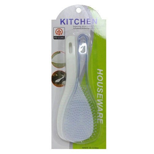 rice spoons 2pc asst clrs -- 12 per box