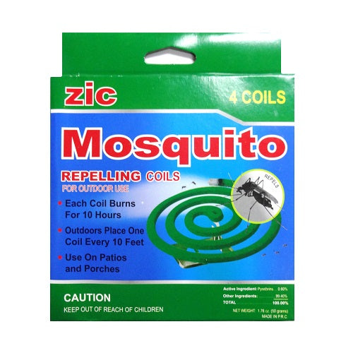 mosquito repelling coils 4pc -- 12 per box
