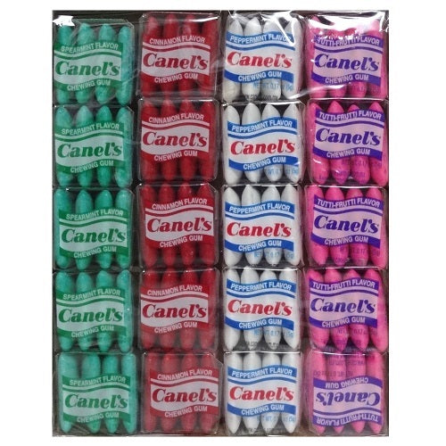 canels gum 4pc 20ct display asst -- 12 per box
