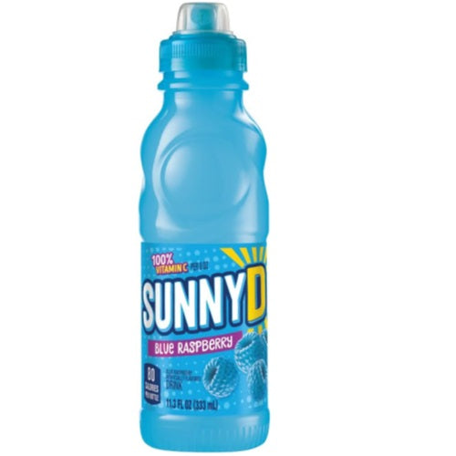 sunny d 11.3oz blue raspberry -- 15 per case
