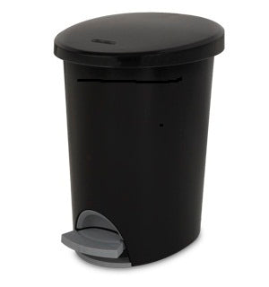 sterilite basket blk ultra step on 2.6gl -- 2 per case