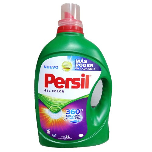 persil gel detergent 3 ltr h.e color -- 6 per case