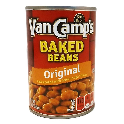 van camps baked beans 15oz orig -- 12 per case