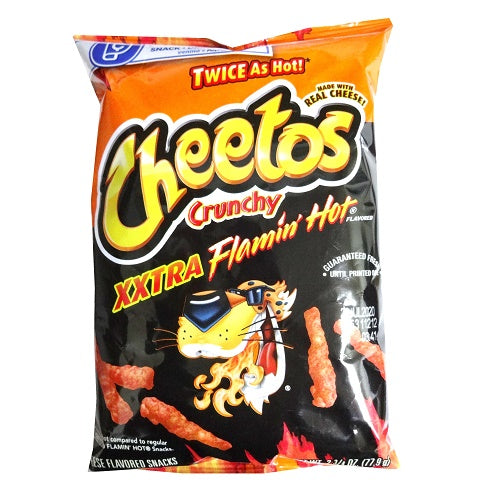 cheetos crunchy x xtra flamin hot 2 oz -- 32 per case