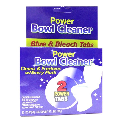 blue bowl toilet bowl clnr 2pk blue blch -- 24 per case