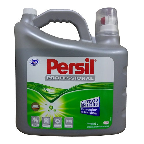 persil gel detergent 9 ltrs h.e professi -- 4 per case