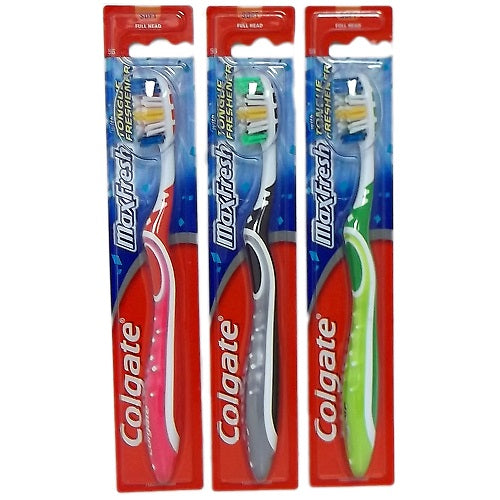 colgate max fresh toothbrush soft souple -- 12 per box
