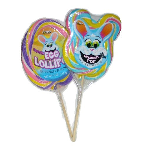 bunny jumbo lollipops 4.5oz -- 36 per case