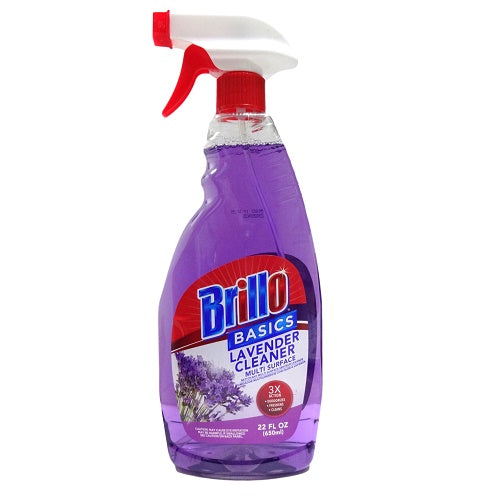 brillo cleaner 22oz lavender w- trigger -- 12 per case