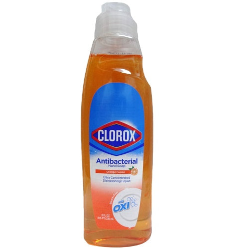 clorox ultra dish liq orange w- oxi 8oz -- 18 per case