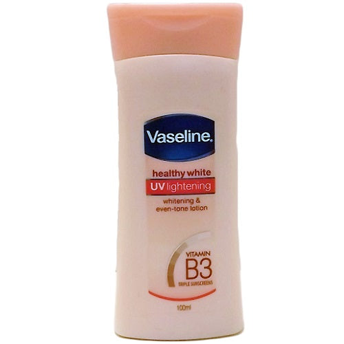 vaseline lotion 100ml uv lightening -- 36 per case