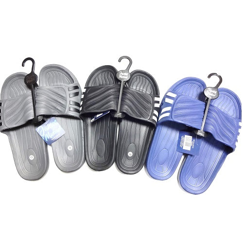 mens sandals asst size clrs -- 10 per box