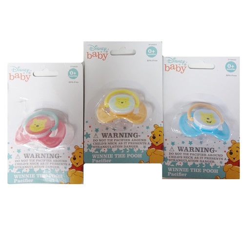 baby pacifier winnie the pooh -- 12 per box