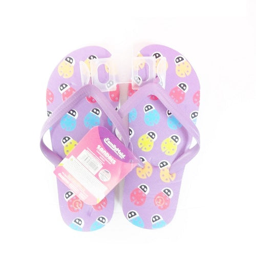 girls flip flops asst size clrs -- 36 per case